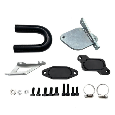 EGR Valve Cooler Delete Kit For 2007-2010 6.6L Duramax LMM Chevy 2500 3500 GMC Sirra