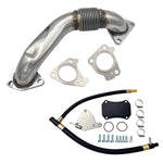 Up-Pipe & EGR Delete Kit for 2011-2016 6.6L Duramax LML Chevy GMC