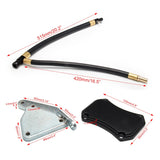 Diesel EGR Delete & Cooler Race Kit w/ Up pipe For 2011-2015 6.6L Duramax GMC Chevy