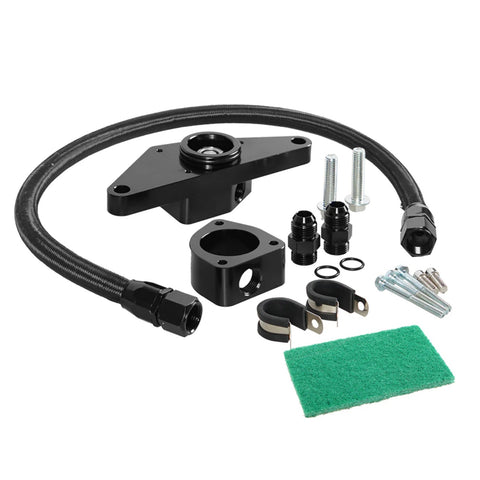 Turbo Piping Kit CCV PCV Reroute Kit for 2003-2007 5.9L Cummins Dodge Ram 2500 3500