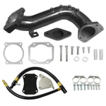 EGR Valve Cooler Delete & Intake Tube Bridge for 2011-2015 6.6L Duramax LML Chevy Silverado GMC 2500 3500
