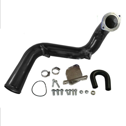 EGR Delete Kit High FLOW Intake Elbow Pipe Tube for Silverado GMC Sierra 2500 3500 HD 6.6 LMM Diesel 2007 2008 2009 2010