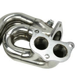 Unequal Slip Joint Exhaust Manifold Header & UpPipe for Subaru Impreza WRX/STi GE/GH/GR/GV 2.0L/ 2.5L EJ20/ EJ25 H4 2008-2014