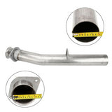 4 Inch 4" Cat & DPF Delete Pipe for 2008 - 2010 F250 F350 F450 F550 6.4L PowerStroke